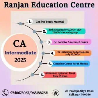 Save Up to 30% on CA and CS Combo Coaching Kolkata – Expert Commerce Guidance at Ranjan Education Centre
