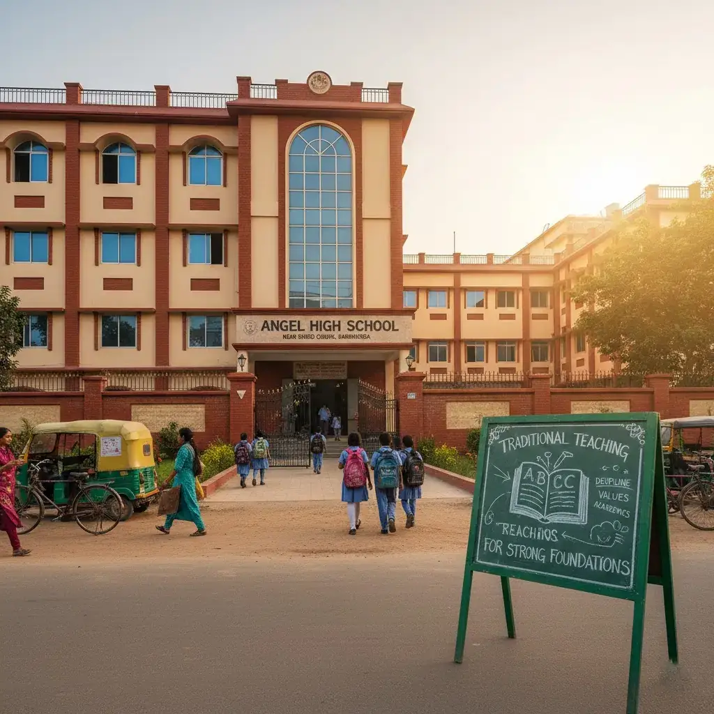 School With Traditional Teaching Methods | Angel High school