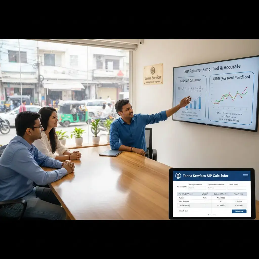 SIP Calculator Rajbari | Tanna Services