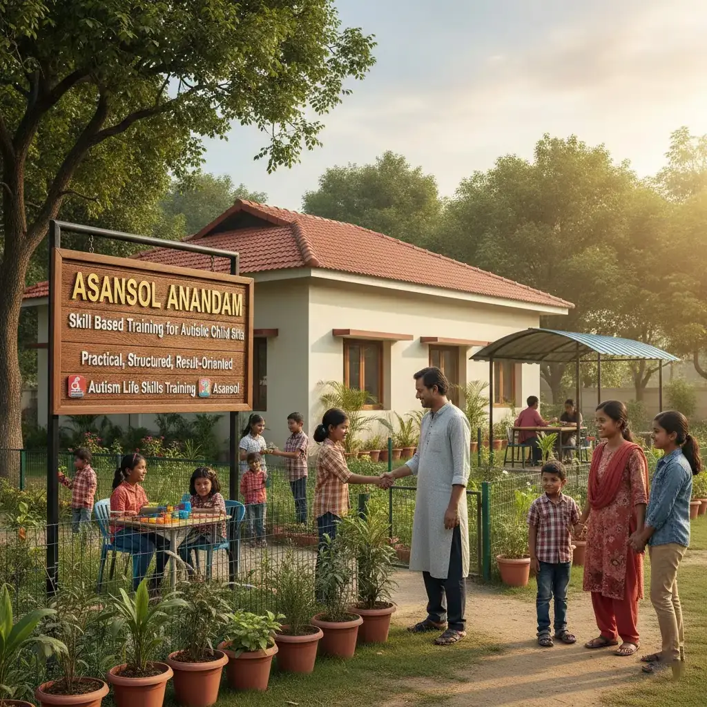 Skill based training for autistic child Sitla 2026 | Asansol Anandam