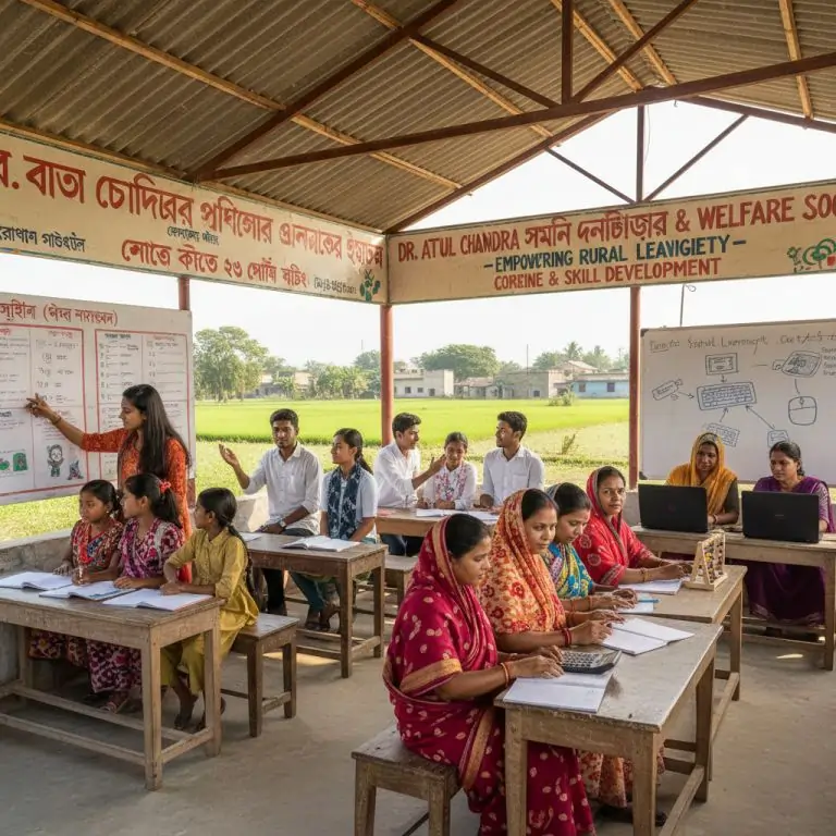 Skill Development & Training | Dr. Atul Chandra Smriti Gramin Granthagar & Welfare Society