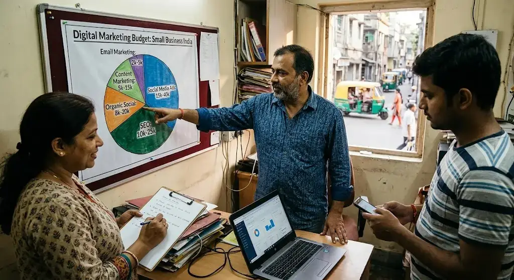 Small Business Digital Marketing Budget in India 2026 – Spend Smart for Maximum ROI | Digitalindians.Org