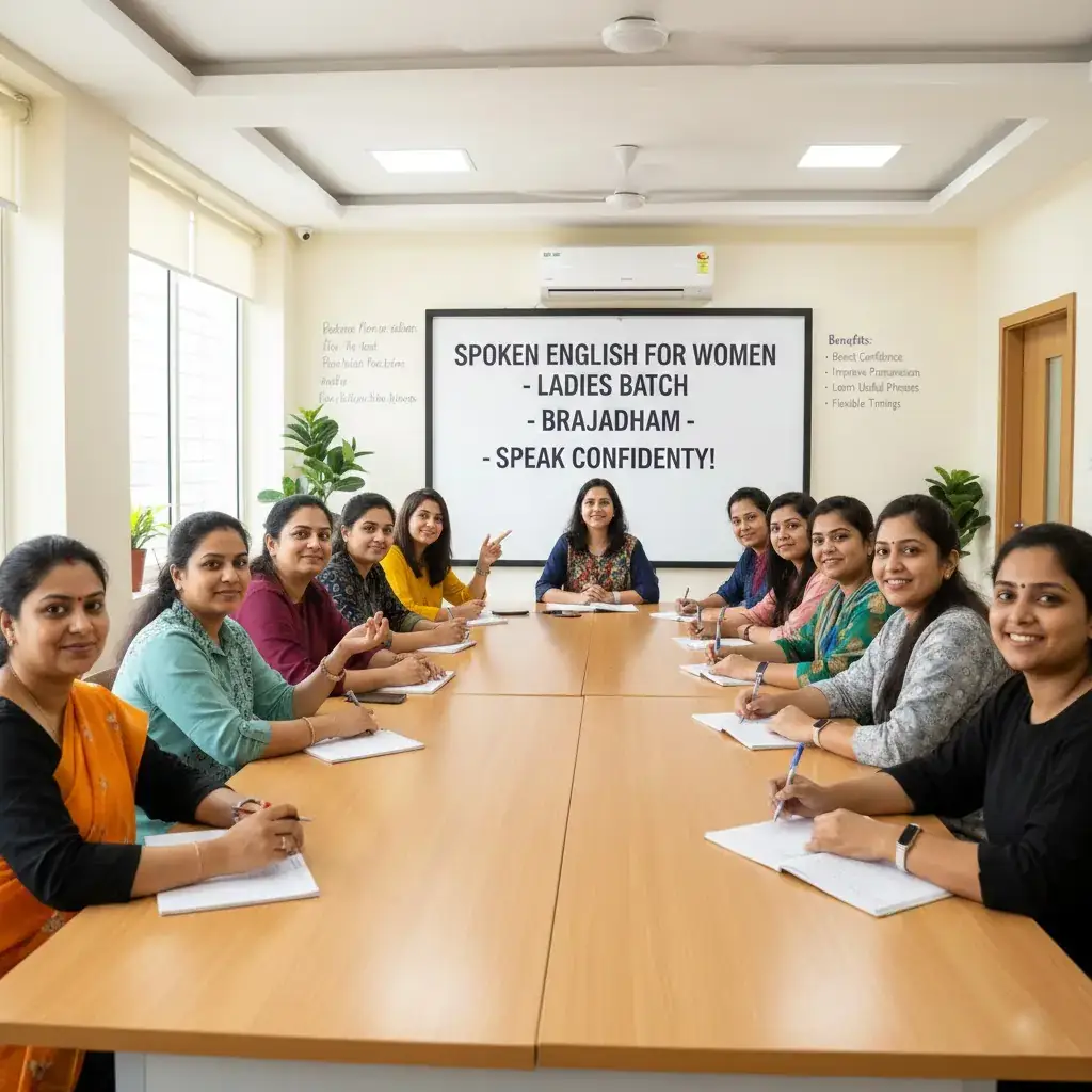 Spoken English For Women Near Purba Putiary | Brajadham Computer Tutorial Centre