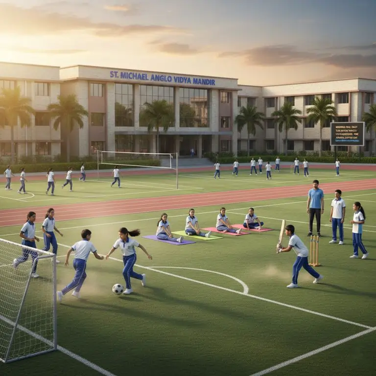 Sports and Physical Education for Healthy Growth | St Michael Anglo Vidya Mandir