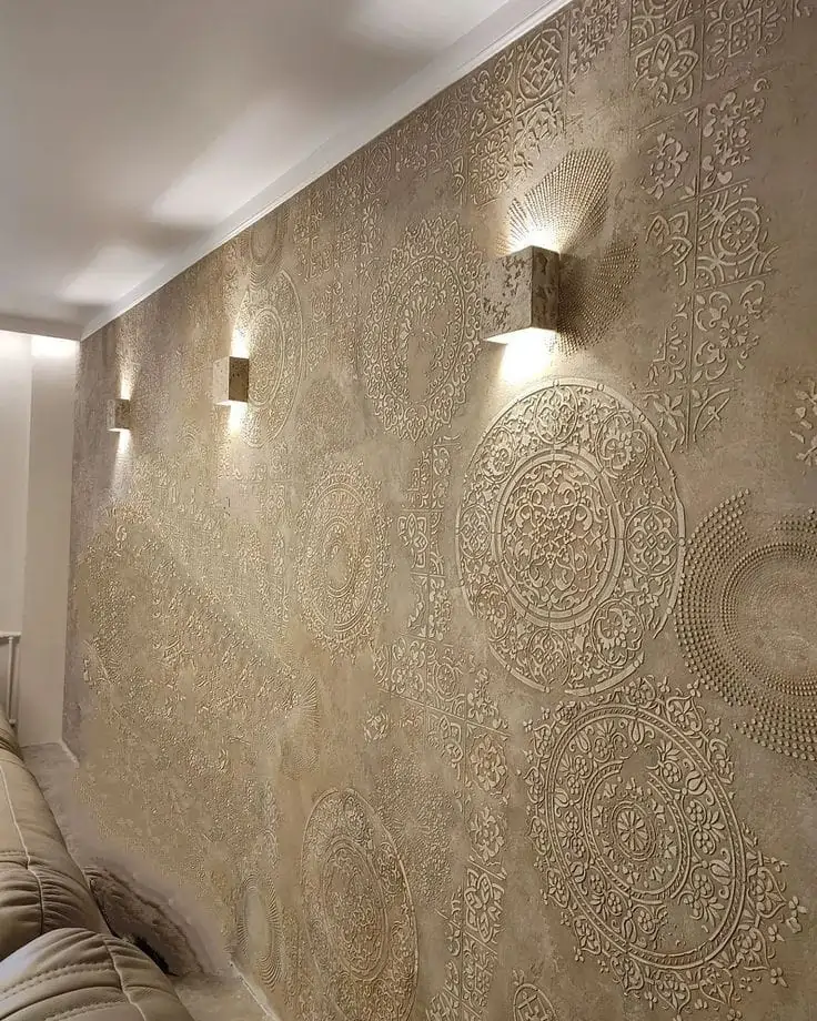 Stencil Wall Design | Samarth Wall Texture