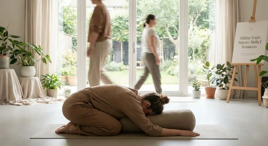 Stress Relief Yoga Offer by Sthira Near Vajarahalli | STHIRA by Shruthy Nanaiah