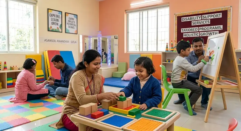 Support centre for differently abled children Sitla 2026 | Asansol Anandam
