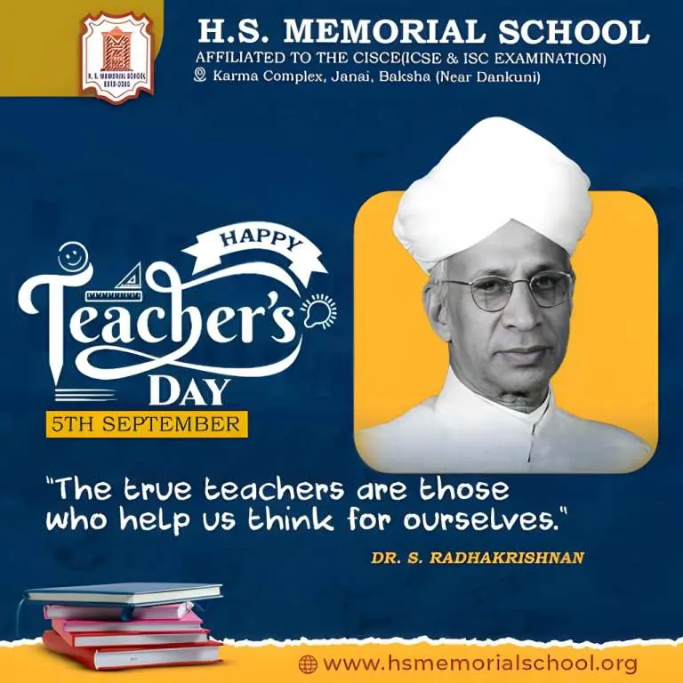 teacherdaycelebration |HS Memorial School