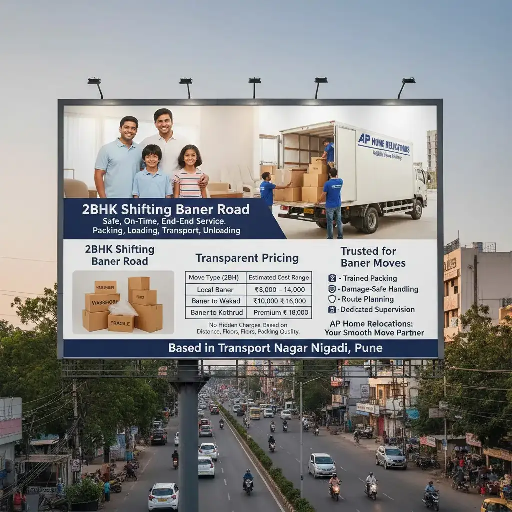 Top 2BHK Shifting Service Baner Road 2026 | AP Home Relocations