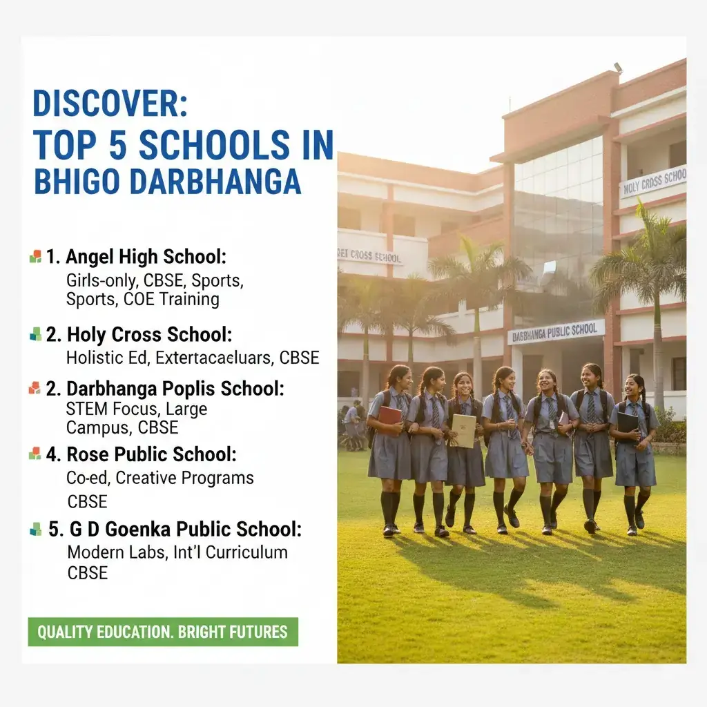 Top 5 Schools in Bhigo Darbhanga 2026 | Angel High school
