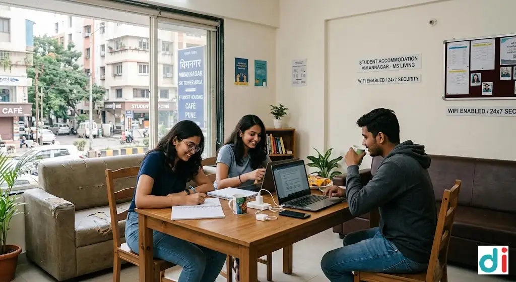 Top 5 Student Quarters near SK Tower Vimannagar 2026 | MS LIVING