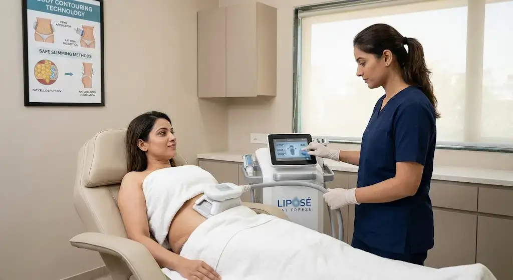Top 6 safe fat reduction treatments in Jambhe PCMC | Liposé Fat Freeze Clinic
