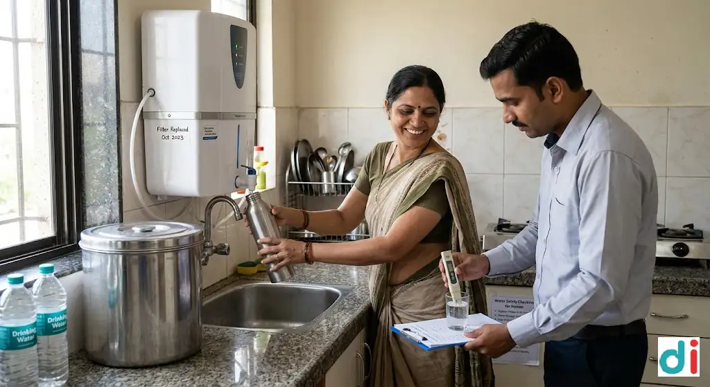 Top 7 drinking water safety tips in RPS Tower Lohegaon | Aqua Amrut Sales And Services