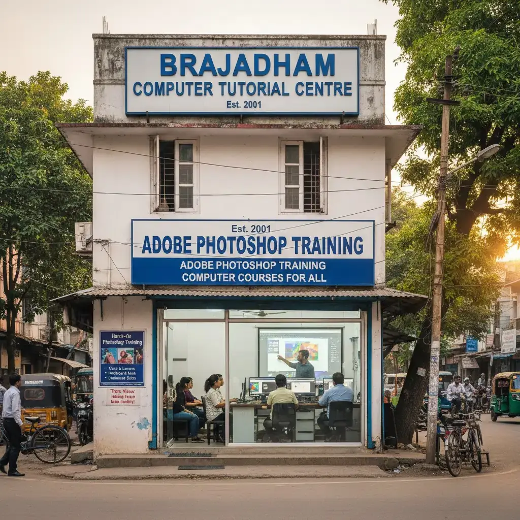Top Adobe Course Brajadham | Brajadham Computer Tutorial Centre