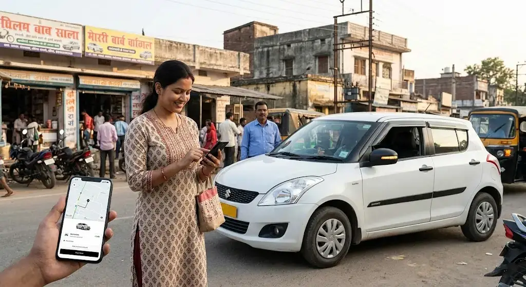 Top App Based Taxi Pirpainti 2026 – Mobile Ride Booking Explained | CityRide.city