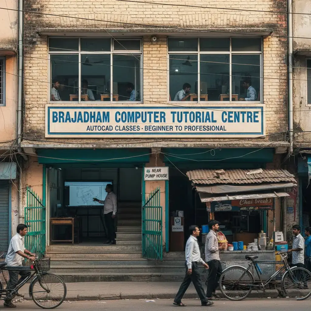 Top Auto CAD Classes Near Pump House Purba Putiary 2026 | Brajadham Computer Tutorial Centre
