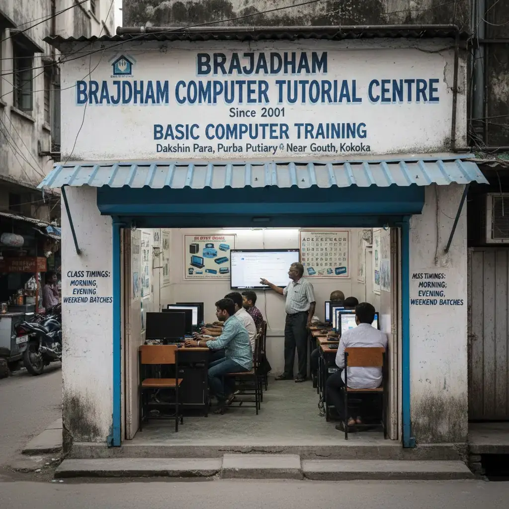 Top Basic Computer Training Brajadham | Brajadham Computer Tutorial Centre