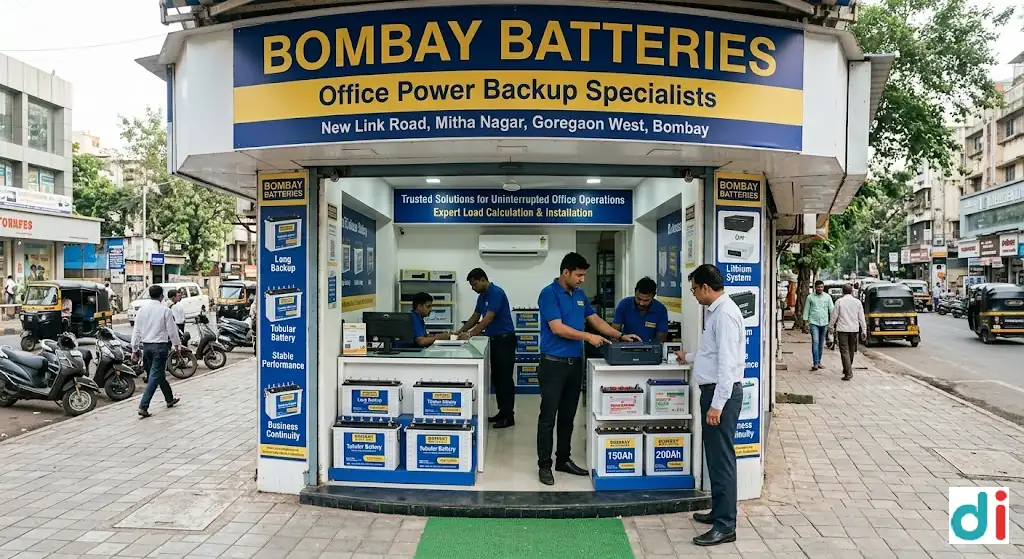 Top battery shop for office backup in new link road 2026 – reliable power for workspaces | Bombay Batteries