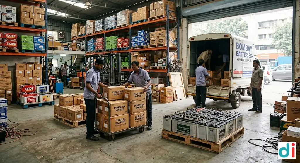 Top battery wholesale supplier near mitha nagar 2026 – bulk supply for shops and dealers | Bombay Batteries