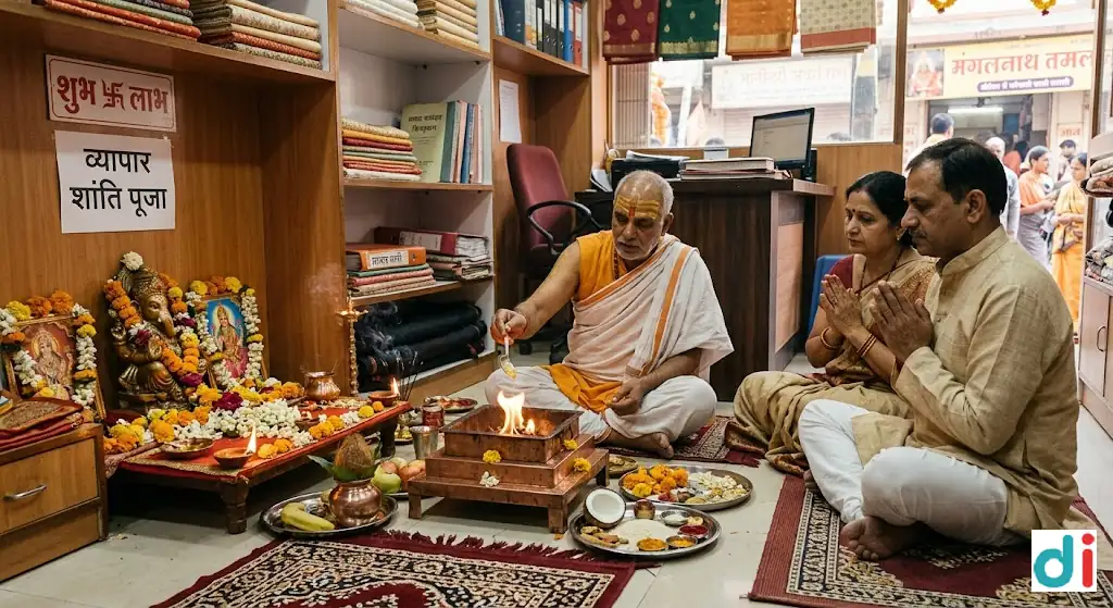 Top business shanti puja pandit near Mangalnath Marg – Stability & Growth Ritual Guide 2026 | Ujjain Pandit Booking