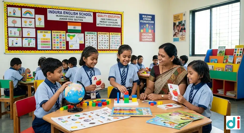 Top CBSE School For Primary Students Near Injangaon | Indura English School