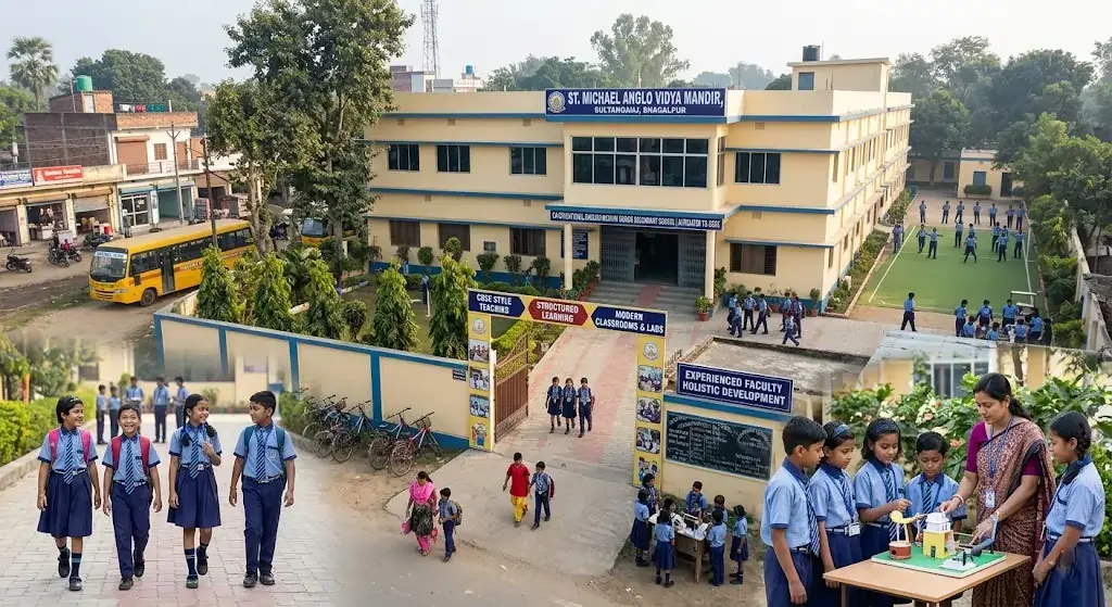Top CBSE Style Teaching School near Station Road Sultanganj 2026 | St Michael Anglo Vidya Mandir