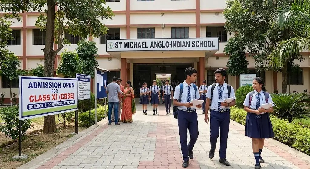 Top Class 11 Admission in Mahagama CBSE School 2026 | St Michael Anglo-Indian School