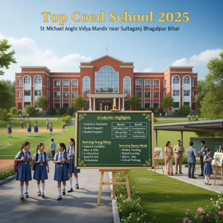 Top Coed School 2025 - Nurturing Young Minds in Sultanganj | St Michael Anglo Vidya Mandir