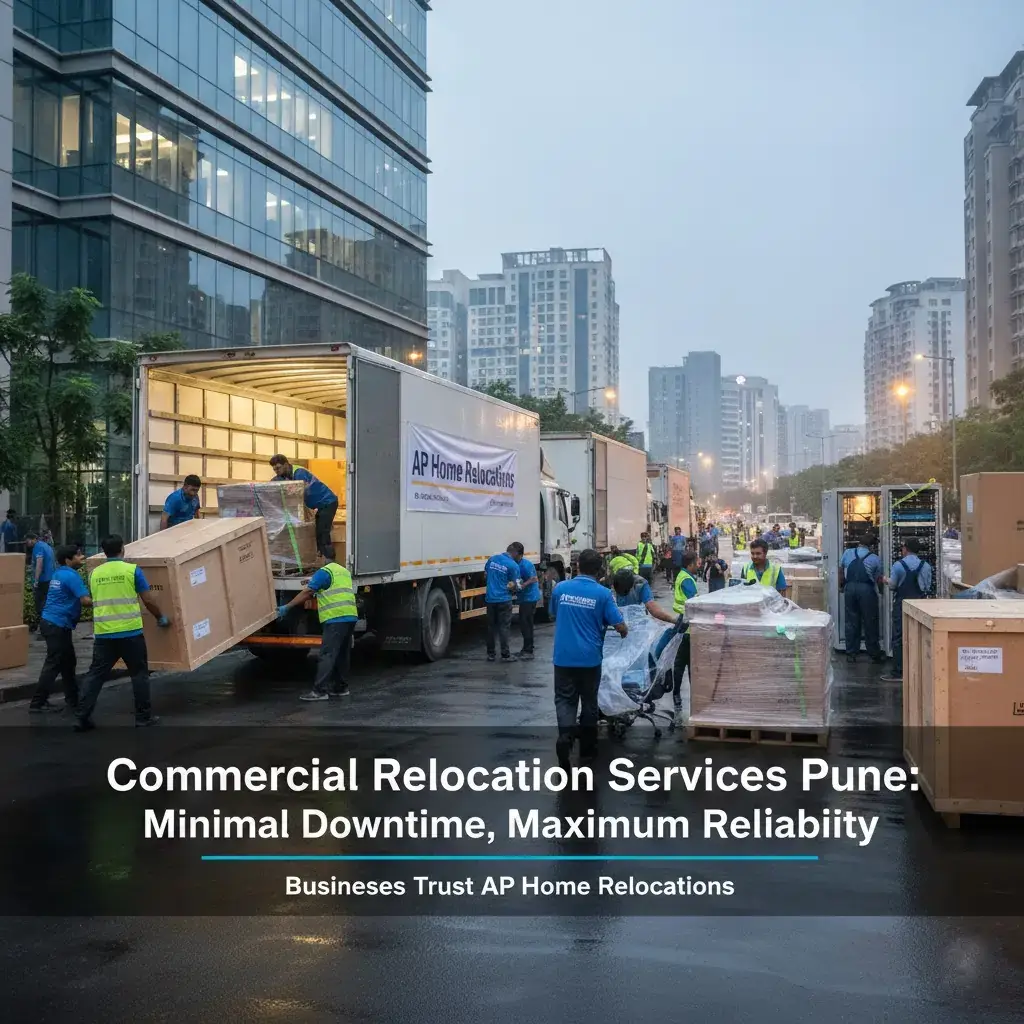 Top Commercial Relocation Services in Pune | AP Home Relocations