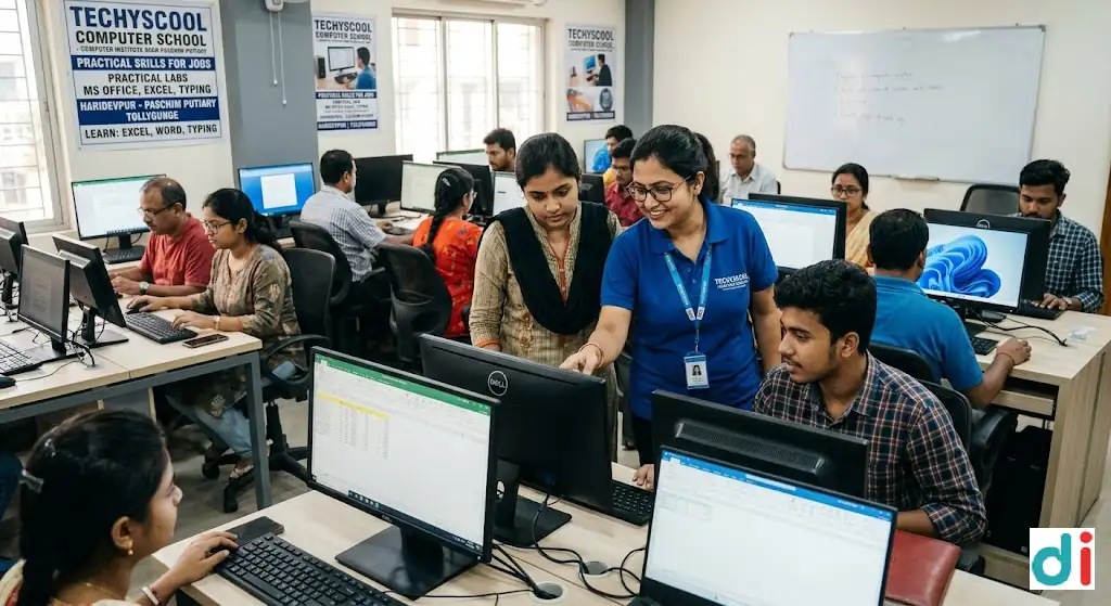 Top Computer Institute in Paschim Putiary Area 2026 | Techyscool Computer School