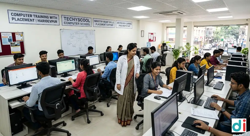 Top Computer Training with Placement in Haridevpur 2026 | Techyscool Computer School