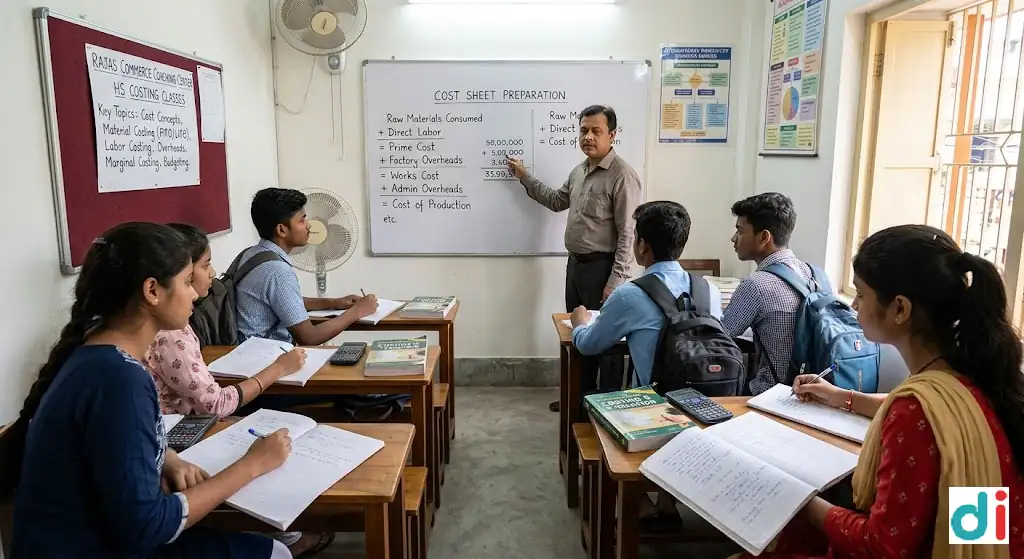 Top costing classes for HS students in Benachity 2026 | Raja Commerce Coaching Center