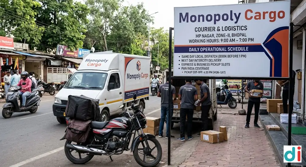 Top courier delivery service timing in Maharana Pratap Nagar Zone II 2026 | Monopoly Cargo