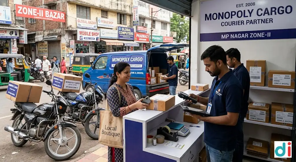 Top courier partner for small business in Maharana Pratap Nagar Zone II | Monopoly Cargo