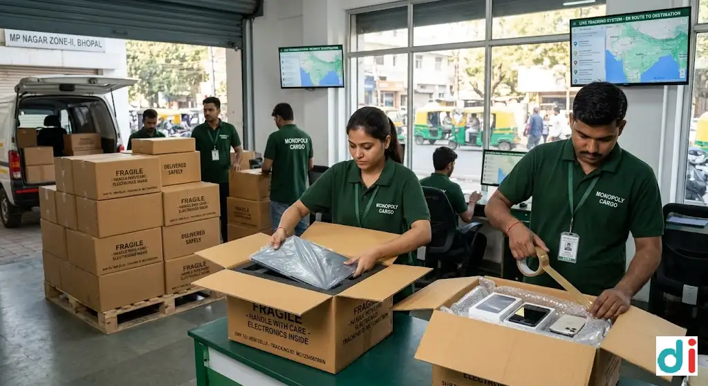 Top courier service for electronics in Maharana Pratap Nagar Zone II | Monopoly Cargo