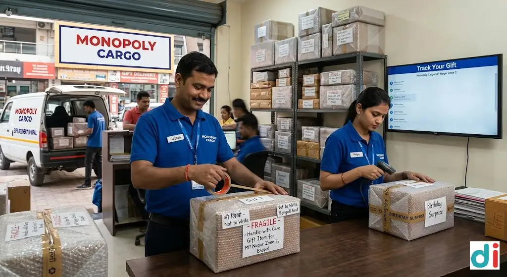 Top courier service for gifts in Maharana Pratap Nagar Zone II | Monopoly Cargo