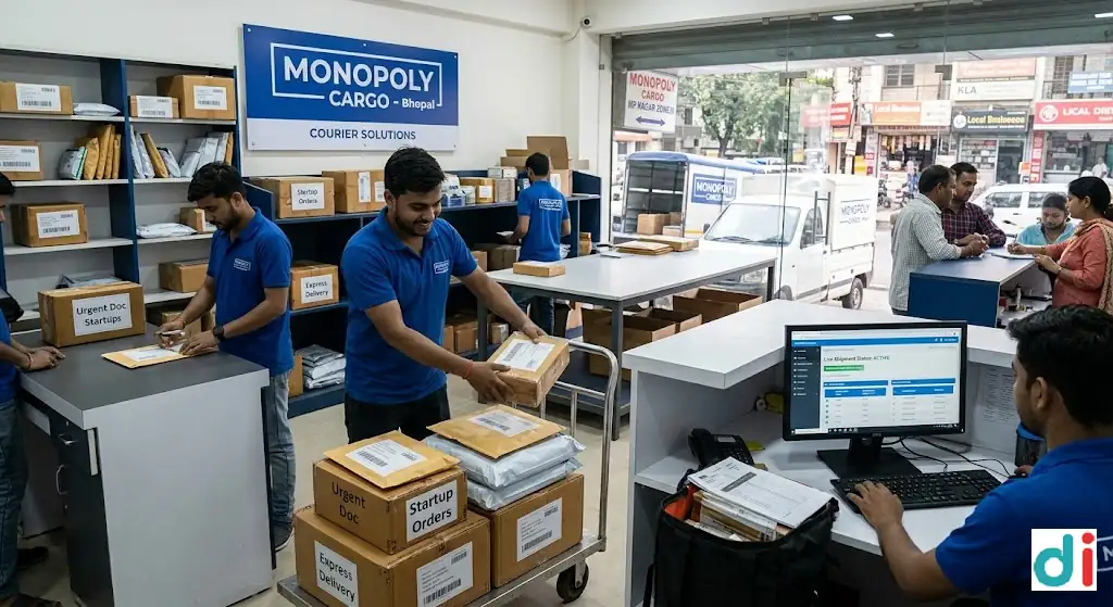 Top courier service for startups in Maharana Pratap Nagar Zone II | Monopoly Cargo