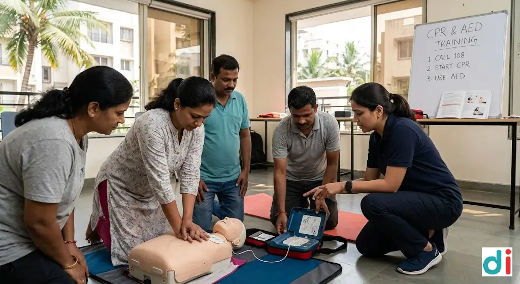 Top CPR and AED training in Jambhe PCMC 2026 | International Advanced Health Training Institute
