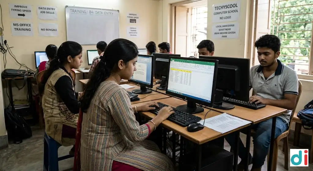 Top Data Entry Course in Paschim Putiary 2026 | Techyscool Computer School