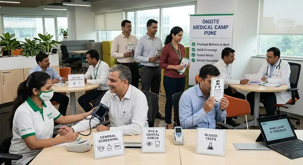 Top Employee Health Camp Services Near Green Ville | BMSF Industrial Health and Safety Clinic