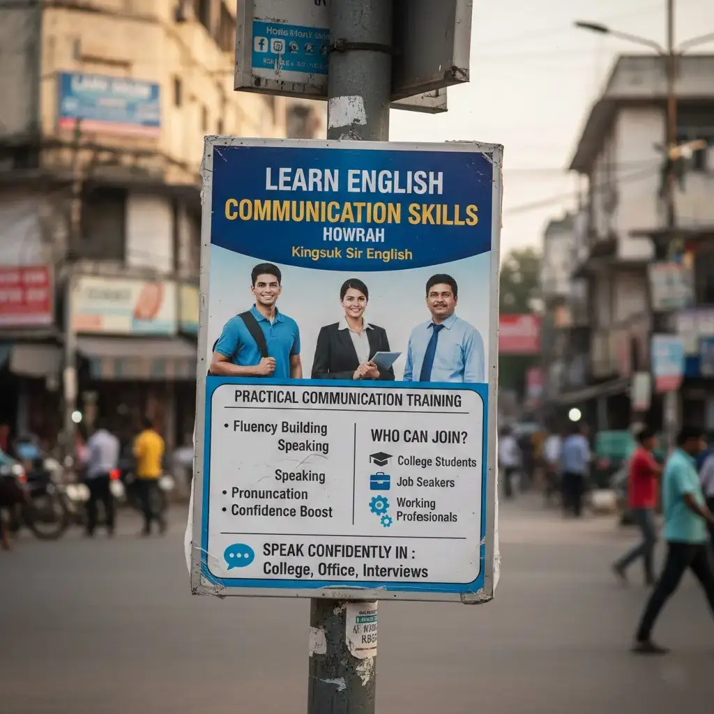Top English Communication Skills Howrah 2026 | Kingsuk Sir English