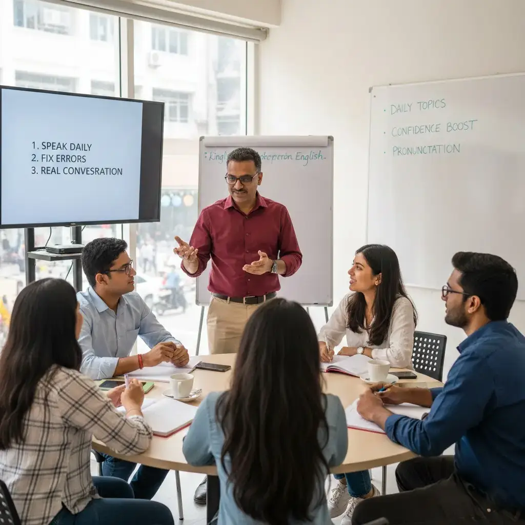 Top English Conversation Classes in Howrah | Kingsuk Sir English