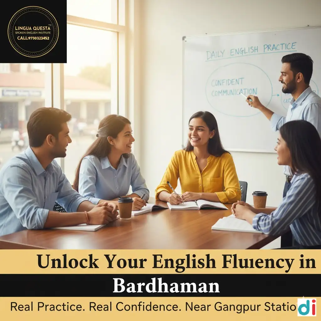Top English Fluency Classes Near Me Bardhaman 2026 | Lingua Questa Spoken English Institute