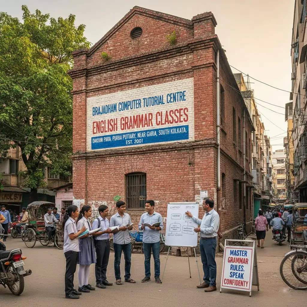 Top English Grammar Pump House | Brajadham Computer Tutorial Centre