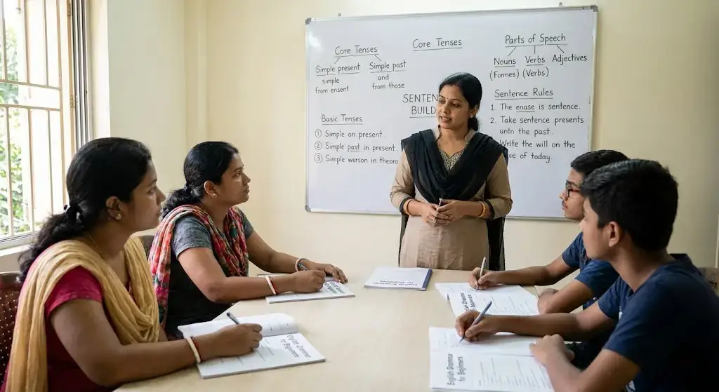 Top English Grammar Tuition for Beginners in Garia 2026 | Creative English Learning Centre