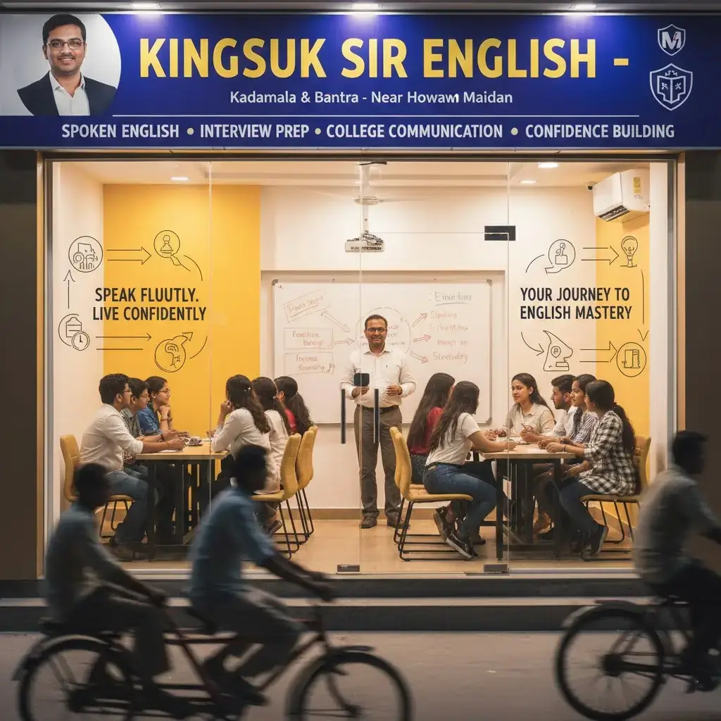 Top English Learning Center Kadamtala 2026 | Kingsuk Sir English