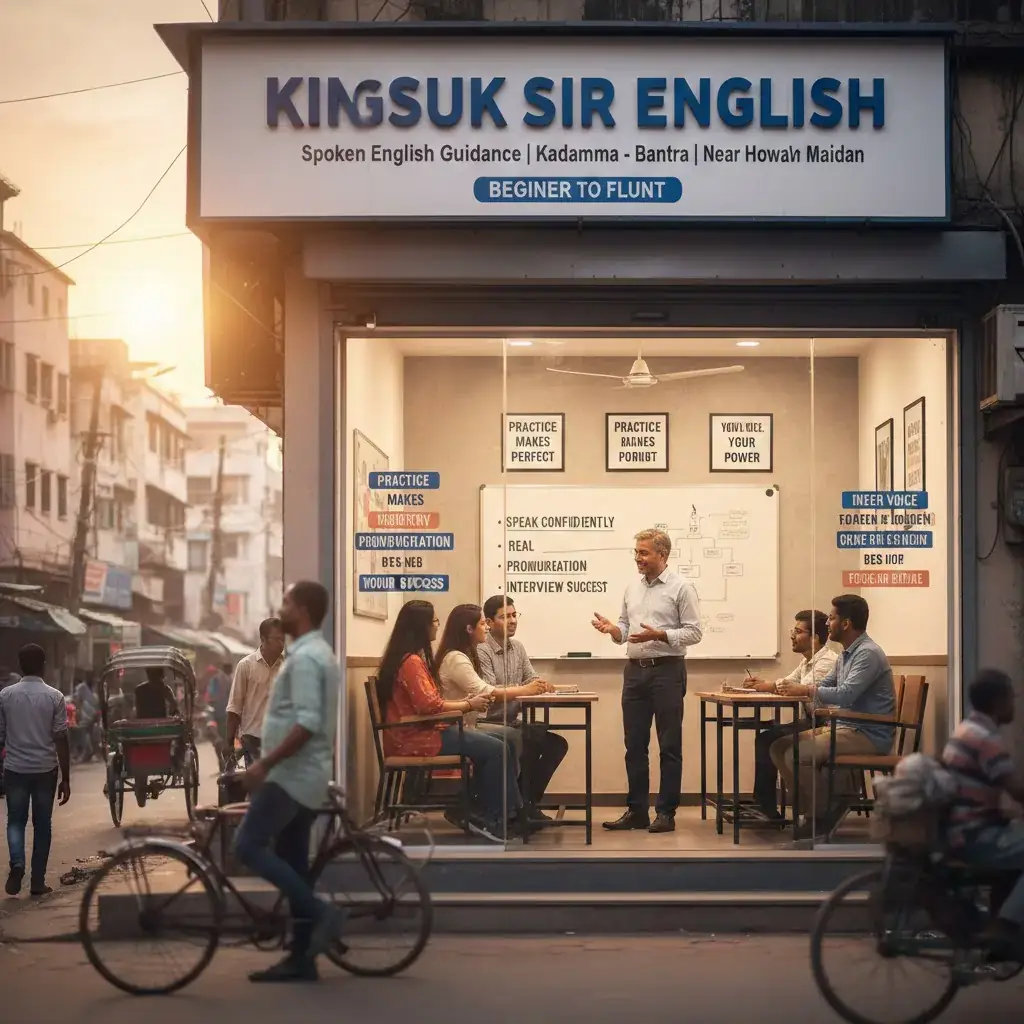 Top English Speaking Guidance Howrah 2026 | Kingsuk Sir English