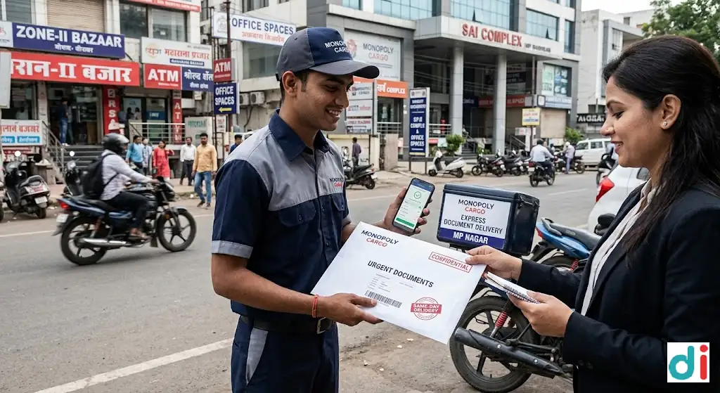Top fast courier for documents in Maharana Pratap Nagar Zone II 2026 | Monopoly Cargo