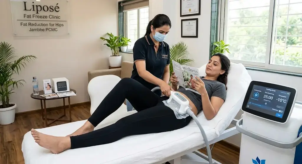 Top hips fat reduction in Jambhe PCMC | Liposé Fat Freeze Clinic