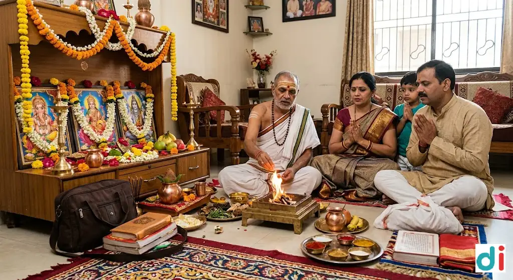 Top home visit pandit near Mangal Colony 2026 – Doorstep Puja Services Guide | Ujjain Pandit Booking